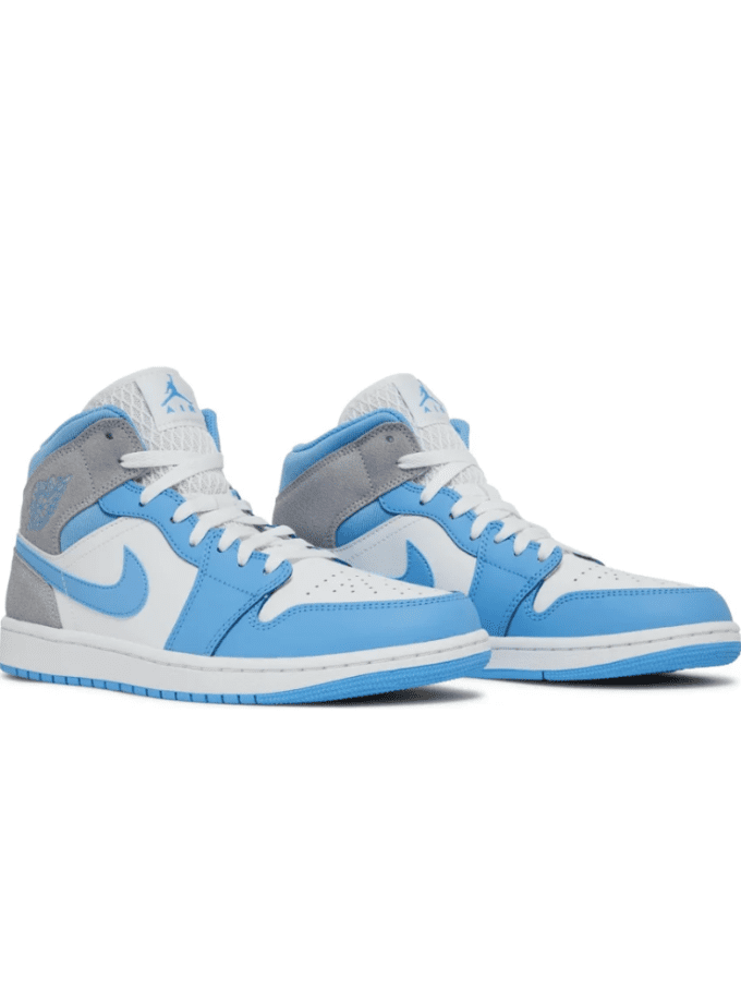 Jordan 1 Mid University Blue Grey