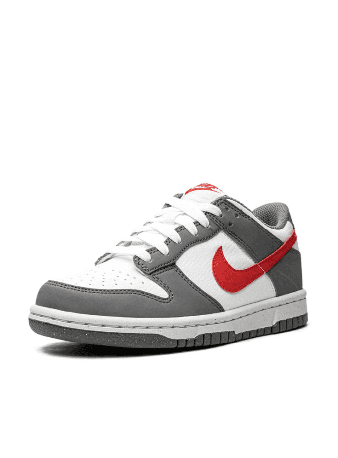 Nike Dunk Low Smoke Grey Light Crimson (GS)