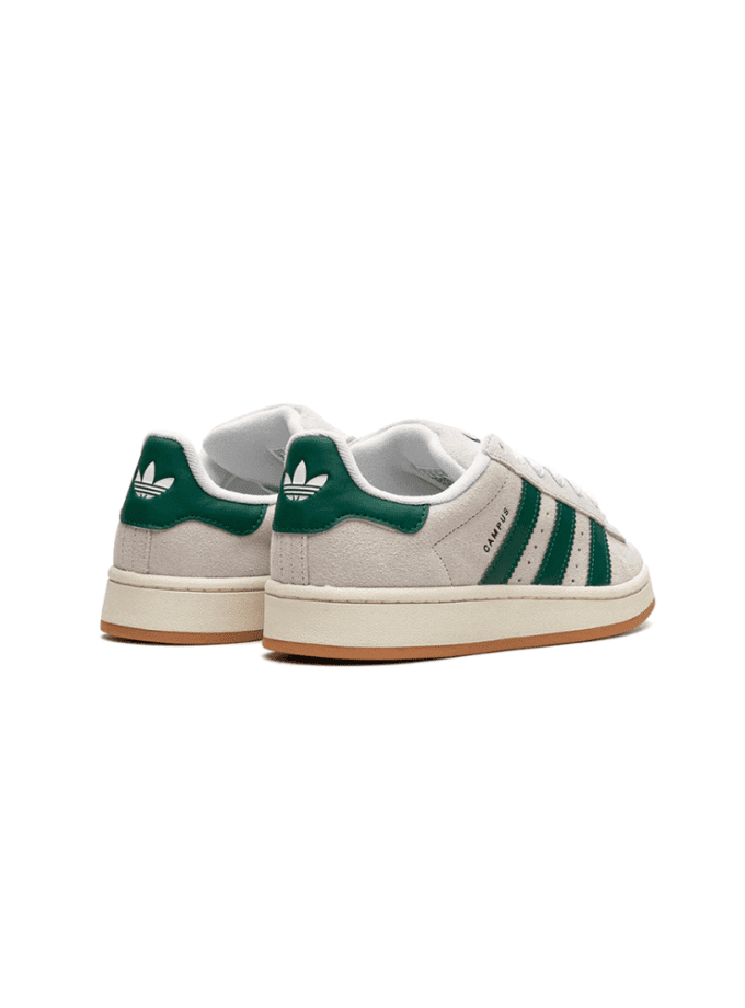 Adidas Campus 00s Crystal White Dark Green