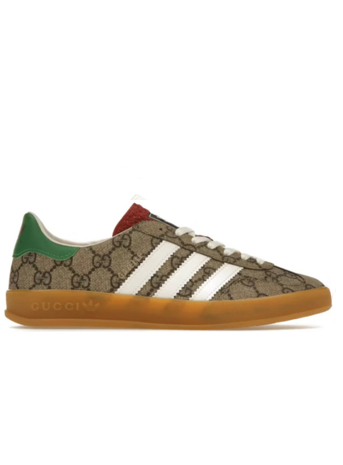 Adidas x Gucci Gazelle Beige GG Monogram