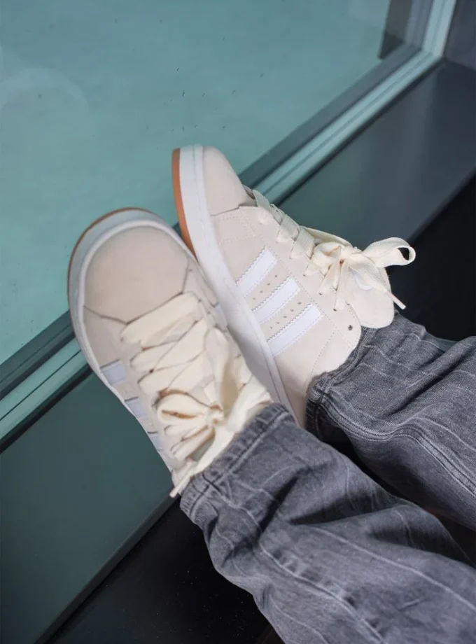 Adidas Campus 00s Wonder White Gum