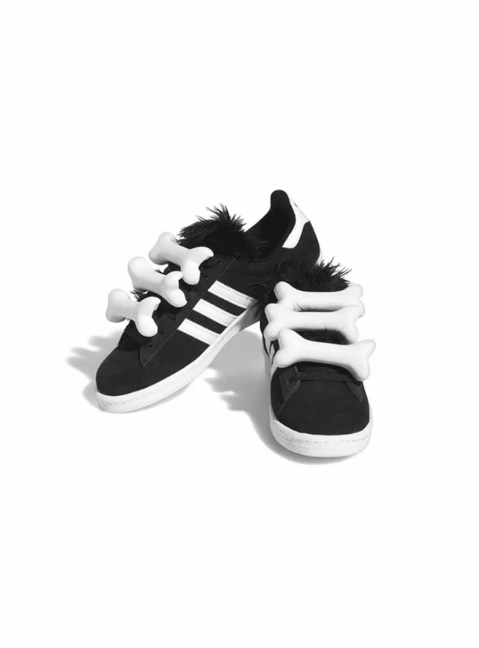 Adidas Campus 80s Jeremy Scott Bones Black