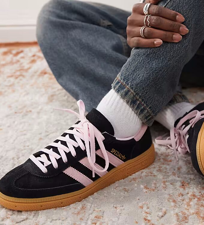 Adidas Handball Spezial Core Black Clear Pink Gum