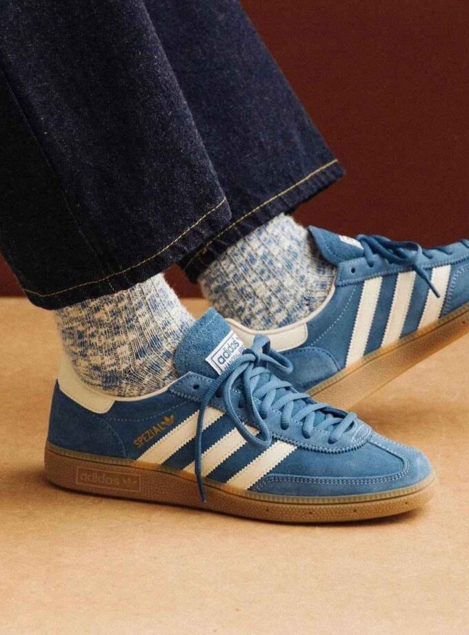 Adidas Handball Spezial Core Blue Cream White Gum
