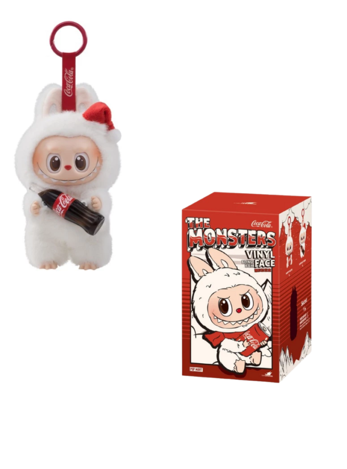 POP MART LABUBU COCA COLA THE MONSTERS FIGURKA BRYLOK