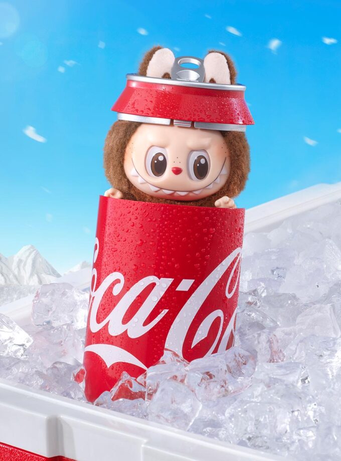 POP MART LABUBU COCA COLA THE MONSTERS FIGURKA BRYLOK