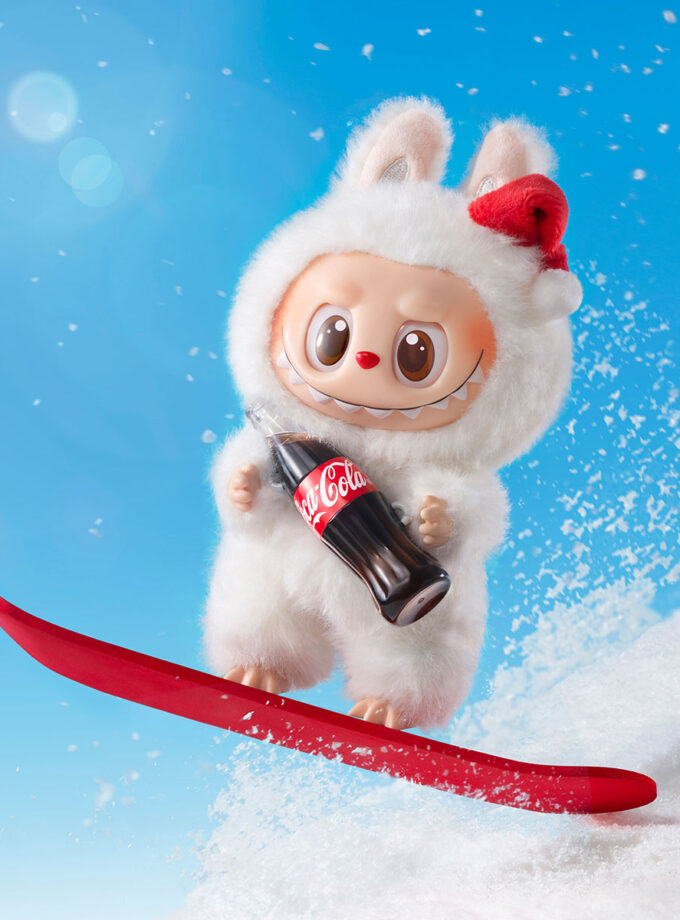 POP MART LABUBU COCA COLA THE MONSTERS FIGURKA BRYLOK